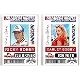 2 Set Race Car Driver ID Badge Halloween Memento Prop Raceing ID Badge Halloween ID Card