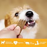 Benevo Vegan Dog Chews Rumble Strips Low Fat 180g 20 Pieces view 5