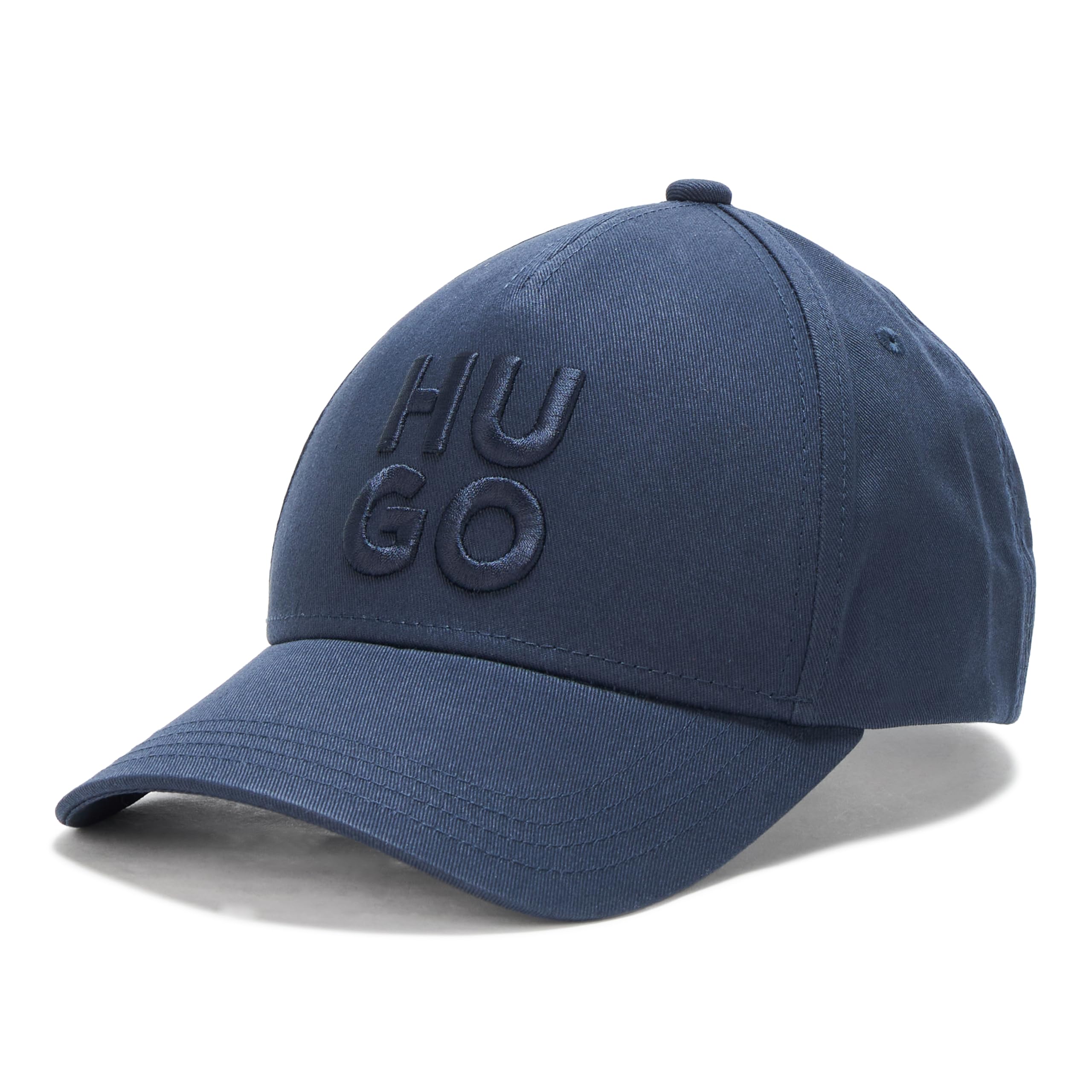 Hugo Block HUGO, Block Logo Baseball Hat, Blue Marine, One Size