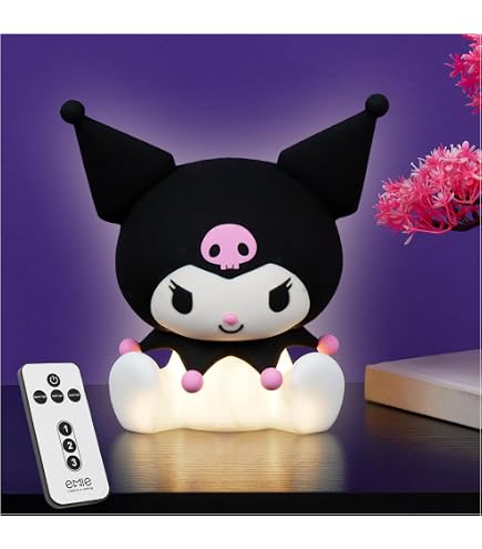 Paladone Kuromi GloBuddies Night Light, Officially Licensed Sanrio