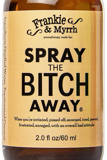 Amazon Com Spray The B Away Aromatherapy Spray For Pms Menopause Relaxation Lavender Bergamot Clary Sage Geranium Frankincense Essential Oil Spray Room Spray Light Perfume Linen Spray Beauty