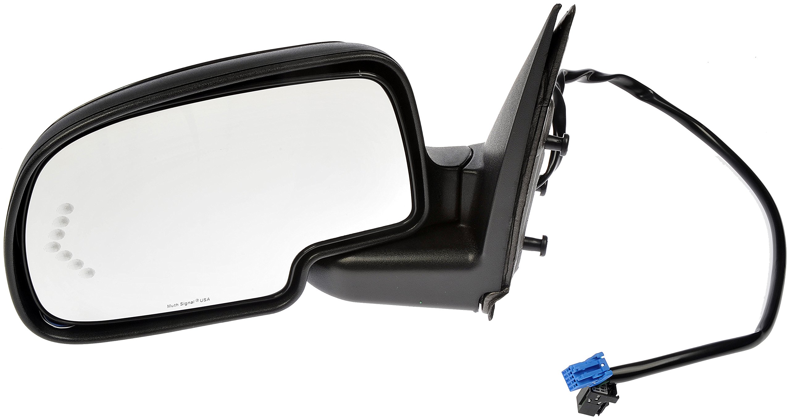 Photo 1 of Dorman 955-675 Driver Side Power Door Mirror - Heated / Folding with Signal Compatible with Select Select Chevrolet / GMC Models, Black