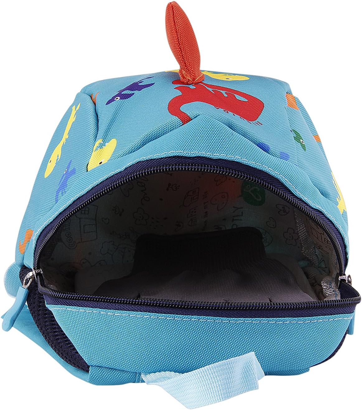 Moonlove Kids Toddlers Cute Dinosaur Walking Safety Harness Backpack Baby Walker's Bag With Safety Reins Belts Travel Bag Cartoon Nursery School Backpack for Boys Girls - Image 4