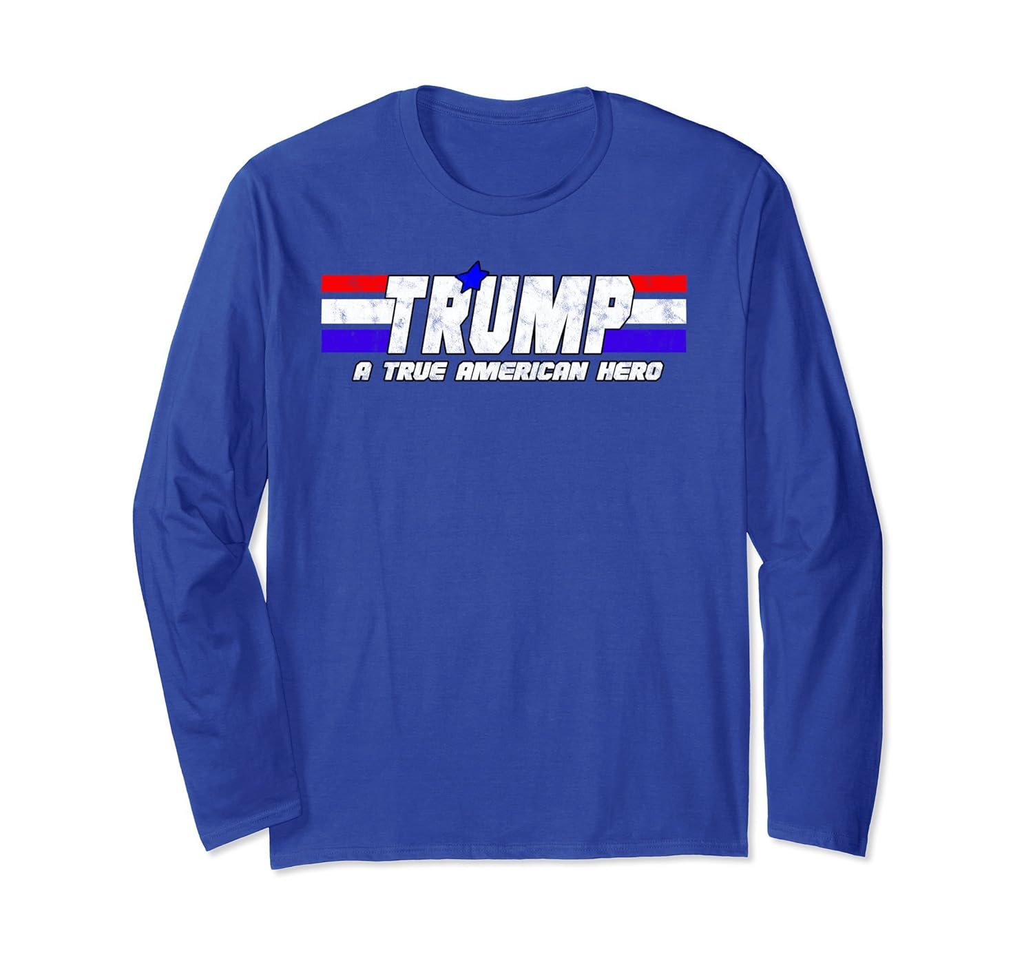 President Donald Trump American Supporter Long Sleeve Tee-anz