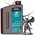 SUNLU High Speed 3D Printer Resin 2KG, Fast Curing Standard 3D Resin for Fast Printing, Fit for High-Speed Printing LCD/DLP 3D Printer, Low Shrinkage and High Precision, 2000G. (Grey)