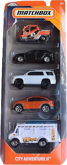Amazon.com: Matchbox 5 Pack City Series 