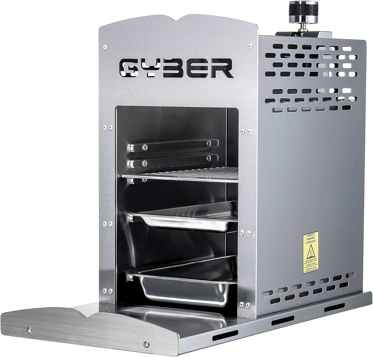 Review Anvil-Pro Premium Outdoor Steak Grill Vertical Propane Infrared Grill BBQ Vegetables, Fish, Chicken, Lamb & more | 304 Stainless Steel