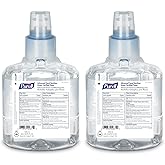 PURELL LTX-12 Advanced Green Certified Hand Sanitizer Foam, Fragrance Free, 1200 mL EcoLogo Certified Sanitizer Refill for PURELL LTX-12 Touch-Free Dispenser (Pack of 2) - 1904-02