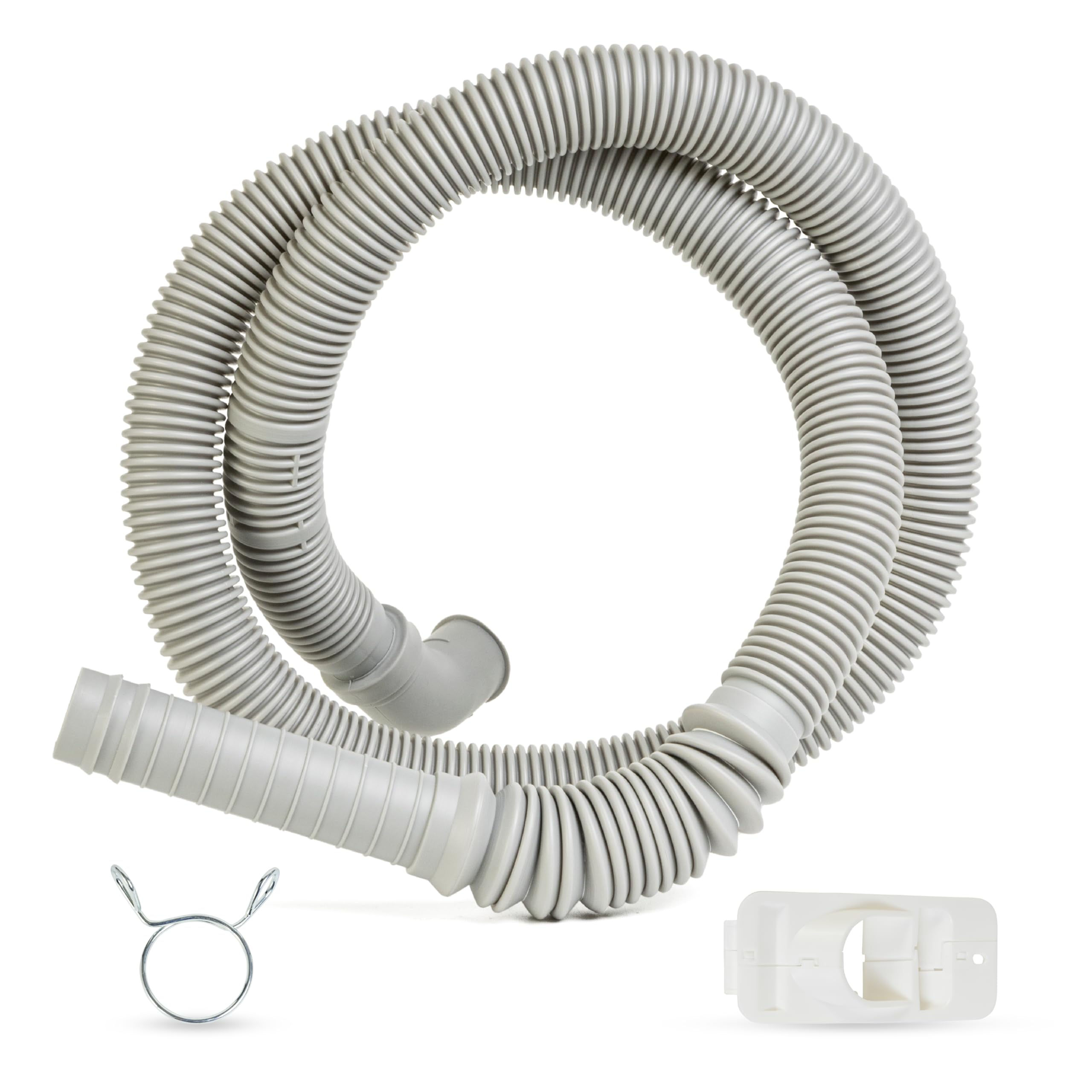 Photo 1 of BlueStars AEM73732901 Washer Drain Hose - Compatible with LG Kenmore Washer - Replaces AEM74053001 AEM74073303 MEJ62685201 2702257 PS8749199 AP5783629 5215EA1001A AEM73653001 AEM73732903