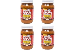 RAGIN' CAJUN FIXIN'S Ragin' Cajun Etouffée Sauce - 16 oz Jar, Pack of 4, Fully Cooked - Authentic Louisiana Creole Sauce for Shrimp & Chicken