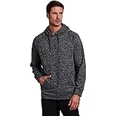 RBX Active Fleece Sweatshirt for Men, Breathable Cotton Blend Fleece Hoodie Pullover Hiking Gym Hoodie with Pockets