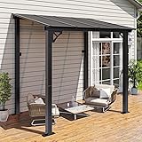Aoxun 8’x 5’ Premium Gazebo with Aluminum Top