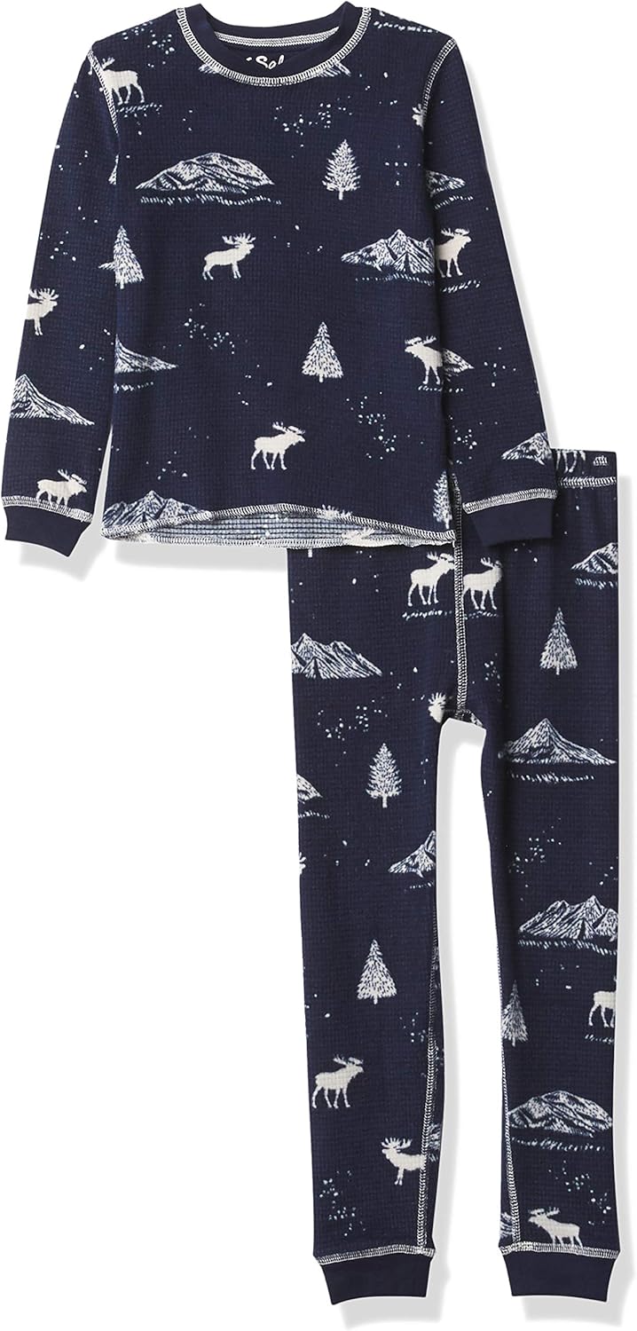 PJ Salvage Kids Kids' Sleepwear Long Sleeve Top and Bottom