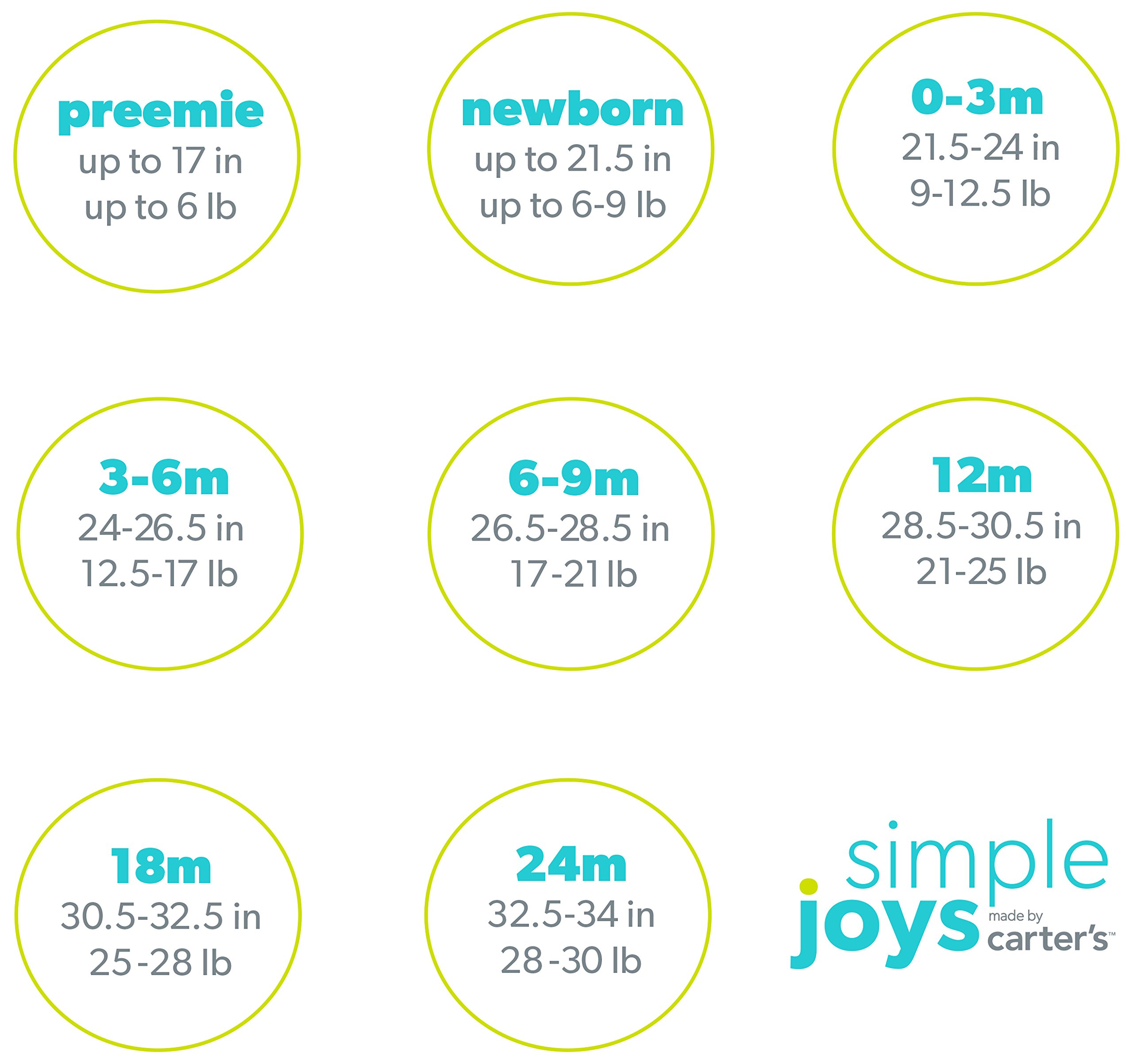 Simple Joys by Carter's Baby Boys' Short-Sleeve Bodysuit, Pack of 6 - Image 4