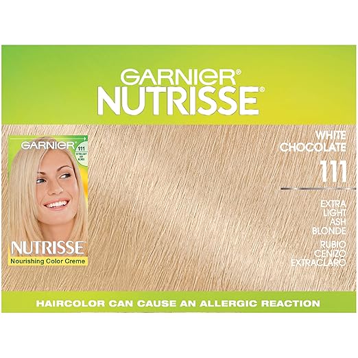 Buy Garnier Nutrisse Haircolor 111 Extra Light Ash Blonde White