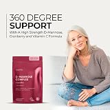 Inspiriko D Mannose 1000mg Complex Capsules with Cranberry & Vitamin C 120 view 2
