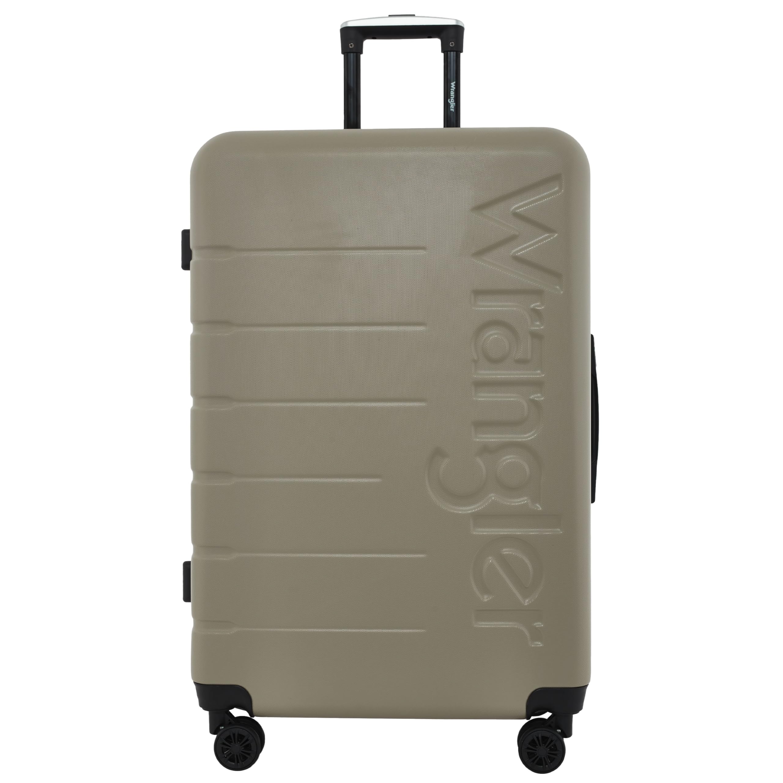 Wrangler Maverick 3 Piece Luggage Set, Silver Sage