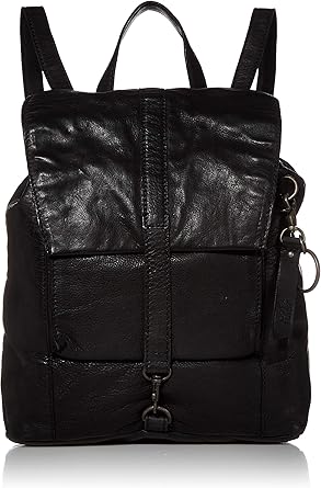 frye black backpack
