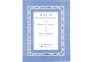 371 Harmonized Chorales and 69 Chorale Melodies J.S. Bach | Piano Method Book with Figured Bass | Classical Keyboard Exercise