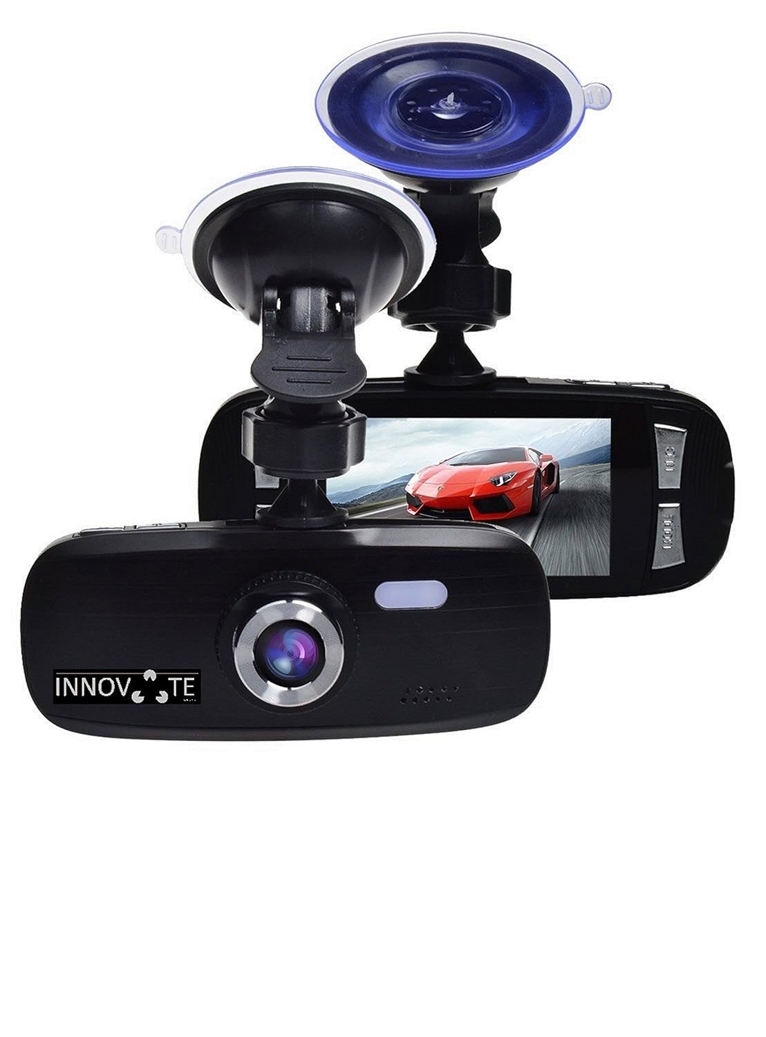 Innovative G1W Dash Cam Black box - Full HD 1080P H.264 2.7" LCD Car DVR Camera Video Recorder with G-Sensor Night Vision Motion Detection WDR 120° like 140° Wide Angle 4X Zoom - NT96650 + AR0330