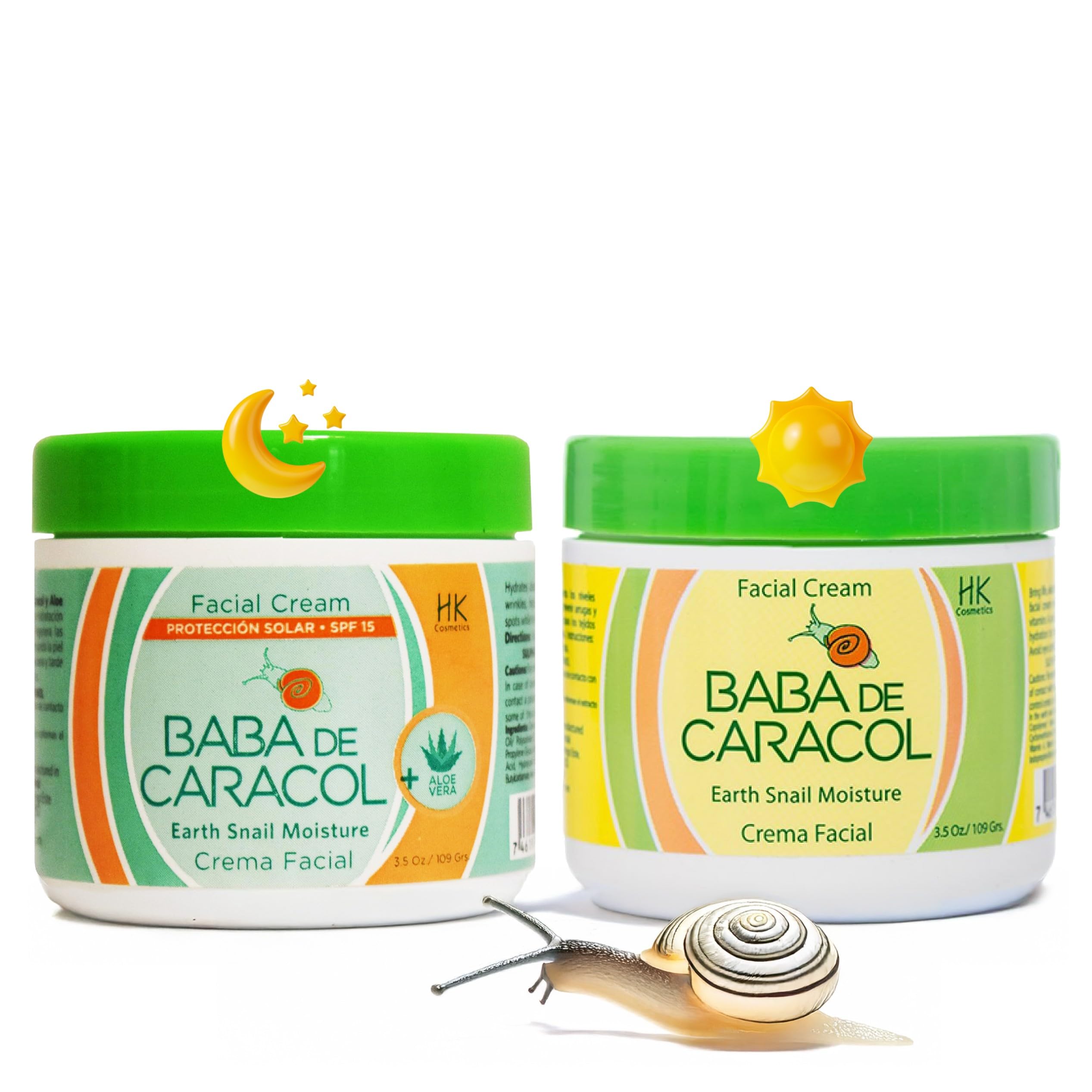 Halka Baba De Caracol Nourishing & Hydrating Facial Cream with Aloe