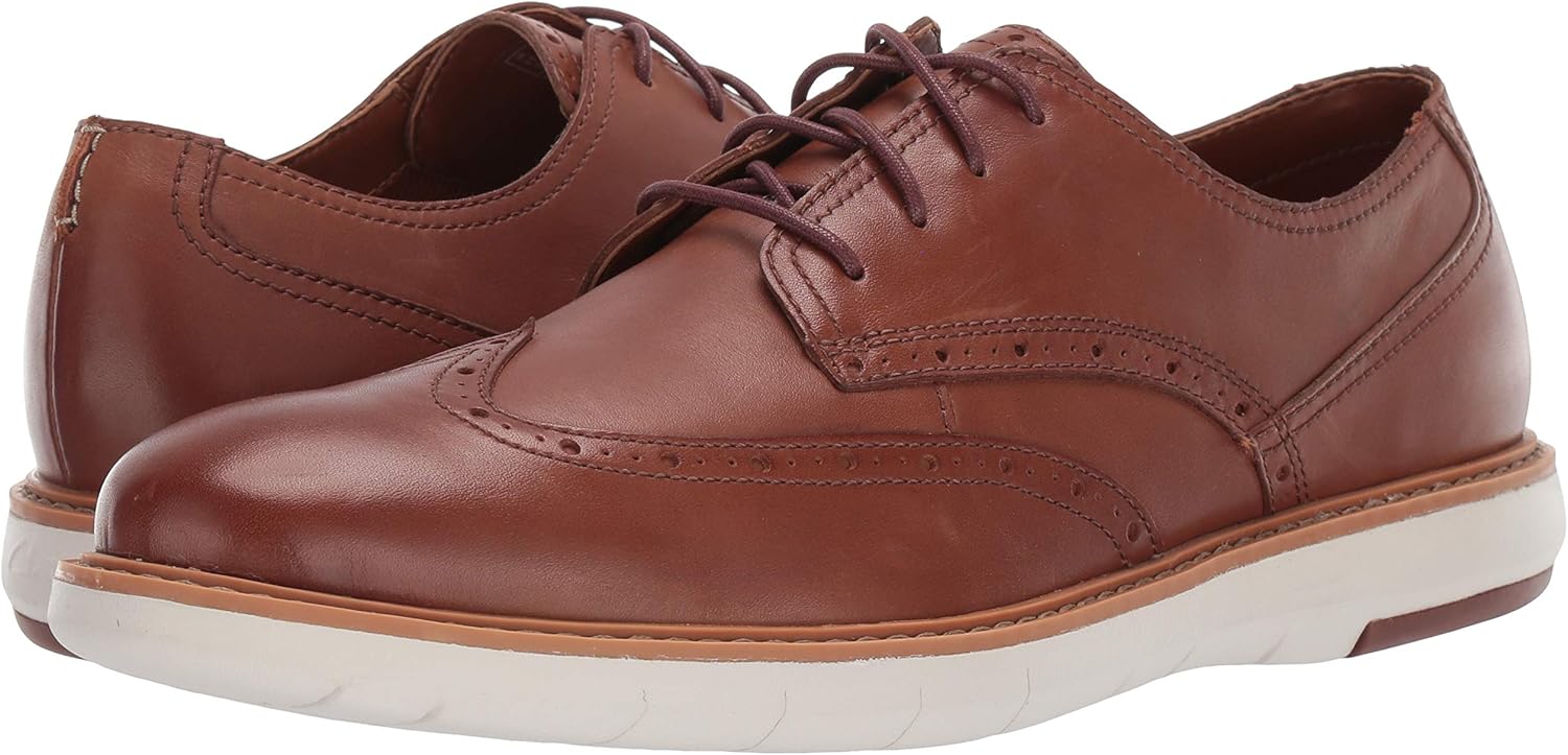 clarks men's draper lace oxford