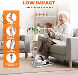 ONETWOFIT Under Desk Elliptical Machine with Remote & 12 Speeds view 2