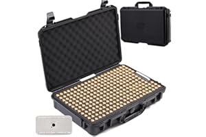 YDEPLVEO 247 Rounds Shotgun Shells Case | Fits for 12GA/ 20GA/ 16GA/ 10GA Shotshell | Portable Travel 12 Gauge Ammo Storage B