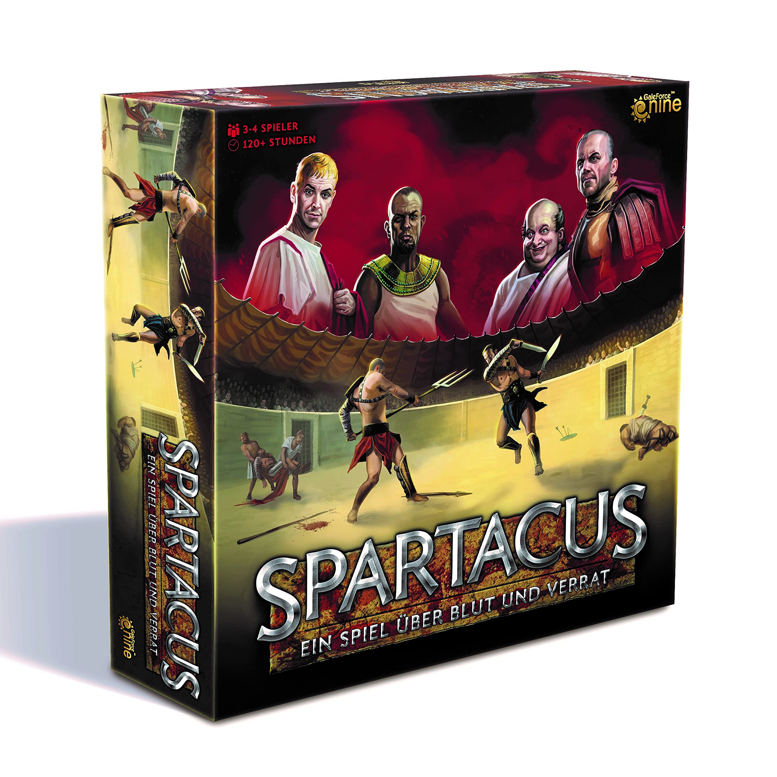 Spartacus Ein Spiel Uber Blutt Und Verrat [German Language]