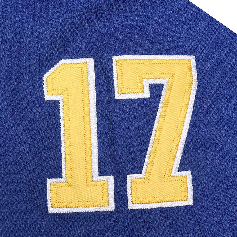 Youth Hanson Brothers Charlestown Chiefs 16 Jack 17 Steve 18 Jeff Slap Shot Movie Ice Hockey Jersey: Clothing