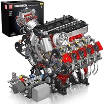 Mould King 10181 Boxer Engine Model Kit That Runs, Build Your Own