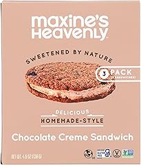 Maxines Heavenly Cookies Chocolate Creme Sandwich Cookie, 4.6 Oz