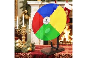 LITUWAY Christmas Tree Color Wheel - E27 LED Light with Auto Timer, Quiet Motor for Silver Tinsel Tree, Retro Indoor Holiday Decor, 2025 Upgraded Nostalgic Gift Vintage