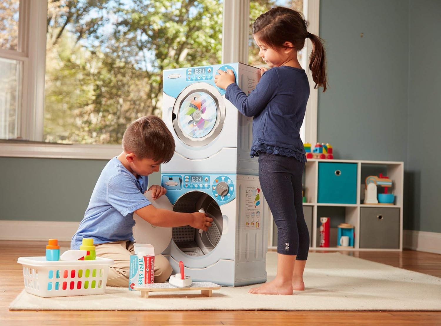 melissa and doug washer and dryer combo