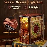 MiniCity Book Nook Kit Roaring Twenties Speakeasy DIY 3D Wood LED Light view 4