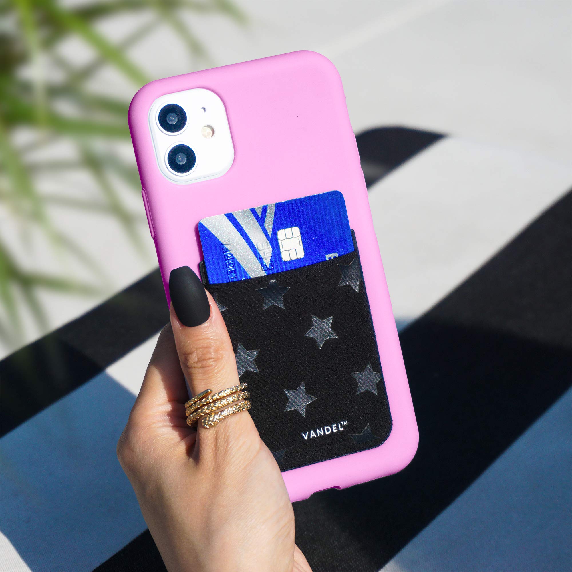 Mua Vandel Pocket Stick On Fabric Cell Phone Wallet iPhone 11 Card