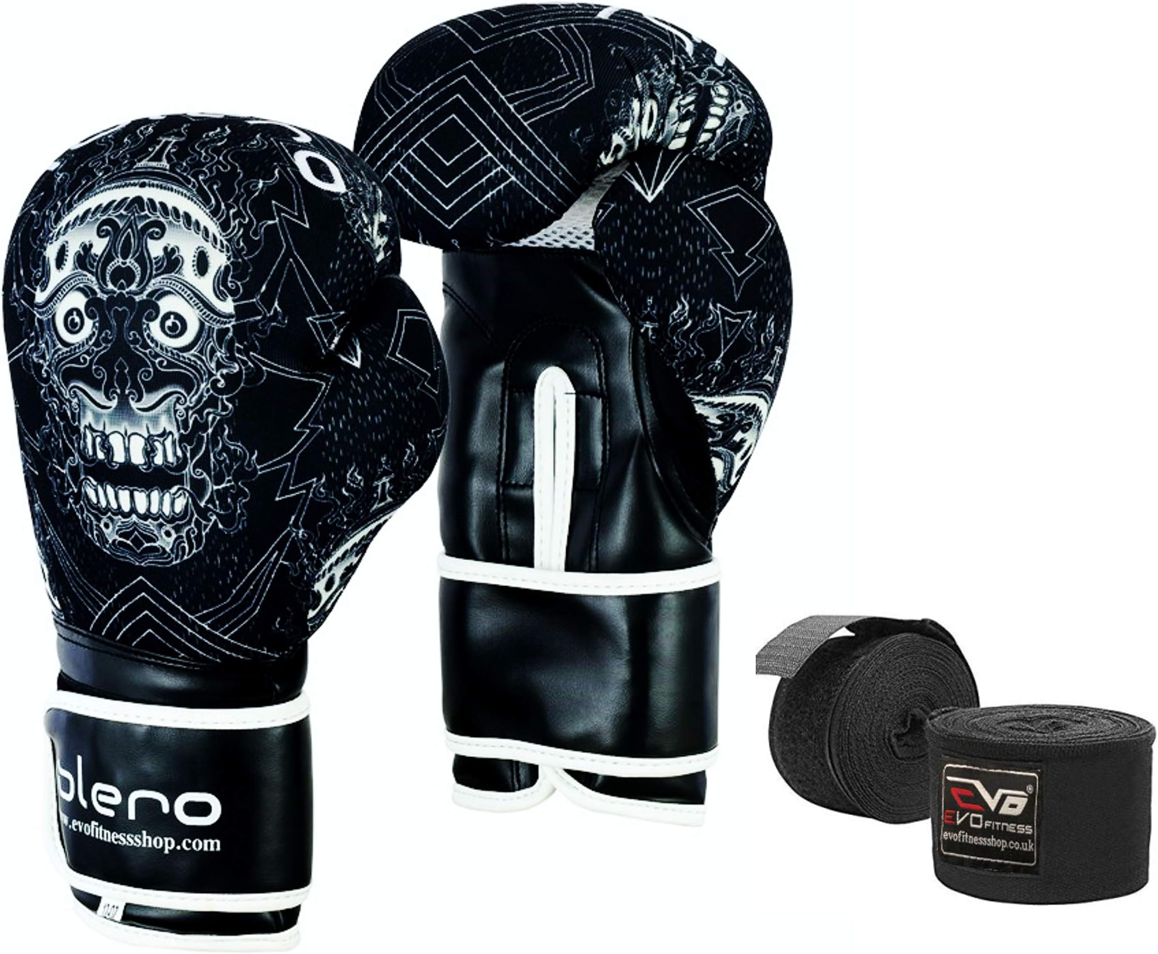 Islero MAYA Leather Boxing Gloves MMA Punch Bag Sparring Kick Boxing Training Muay Thai UFC