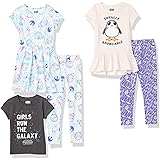 Spotted Zebra Disney | Marvel | Star Wars | Frozen | Princess Girls and Toddlers' Mix-and-Match Outfit Sets