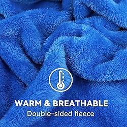 Fleece Throw Blanket Cozy Soft Lightweight Throw