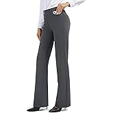 Tallemon Tall Women's 34/36/38 Inseam Bootcut Dress Pants Office Work Yoga Slacks Stretch Business Casual Trousers