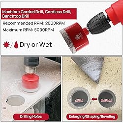 Diamond Core Drill Bits Set - FOCSTOL 10pcs