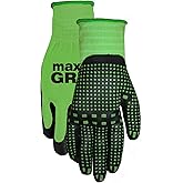 Midwest Gloves &amp; Gear 93-L-AZ-12 Max Grip, Single Pair, Ladies Green