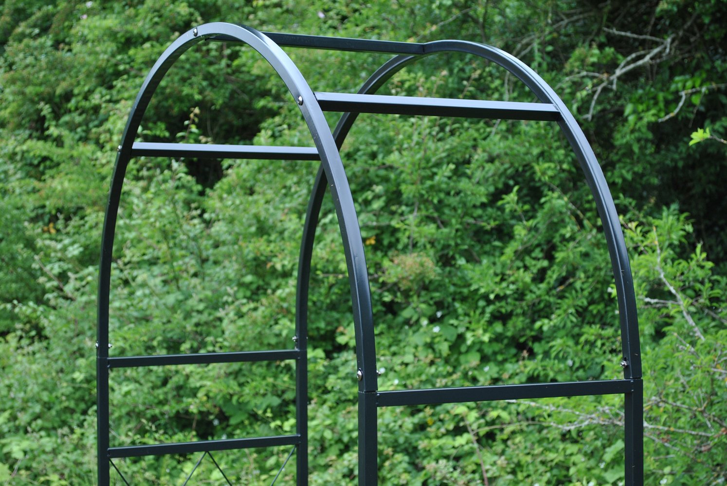 Selections Metal Knightsbridge Garden Arch with 4 Ground Anchors