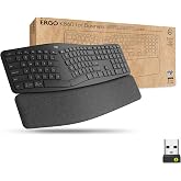 Logitech Ergo K860 Split for Business Wireless Keyboard - Graphite | Split layout, for business, secured Logi Bolt, Bluetooth, Windows/Mac/Chrome/Linux compatible, globally certified