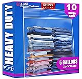 [ 10 Count ] Extra Large HEAVY DUTY Big Bags