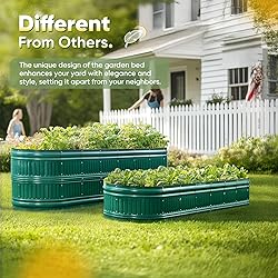 KING BIRD Raised Garden Bed Kit 2025 Upgraded