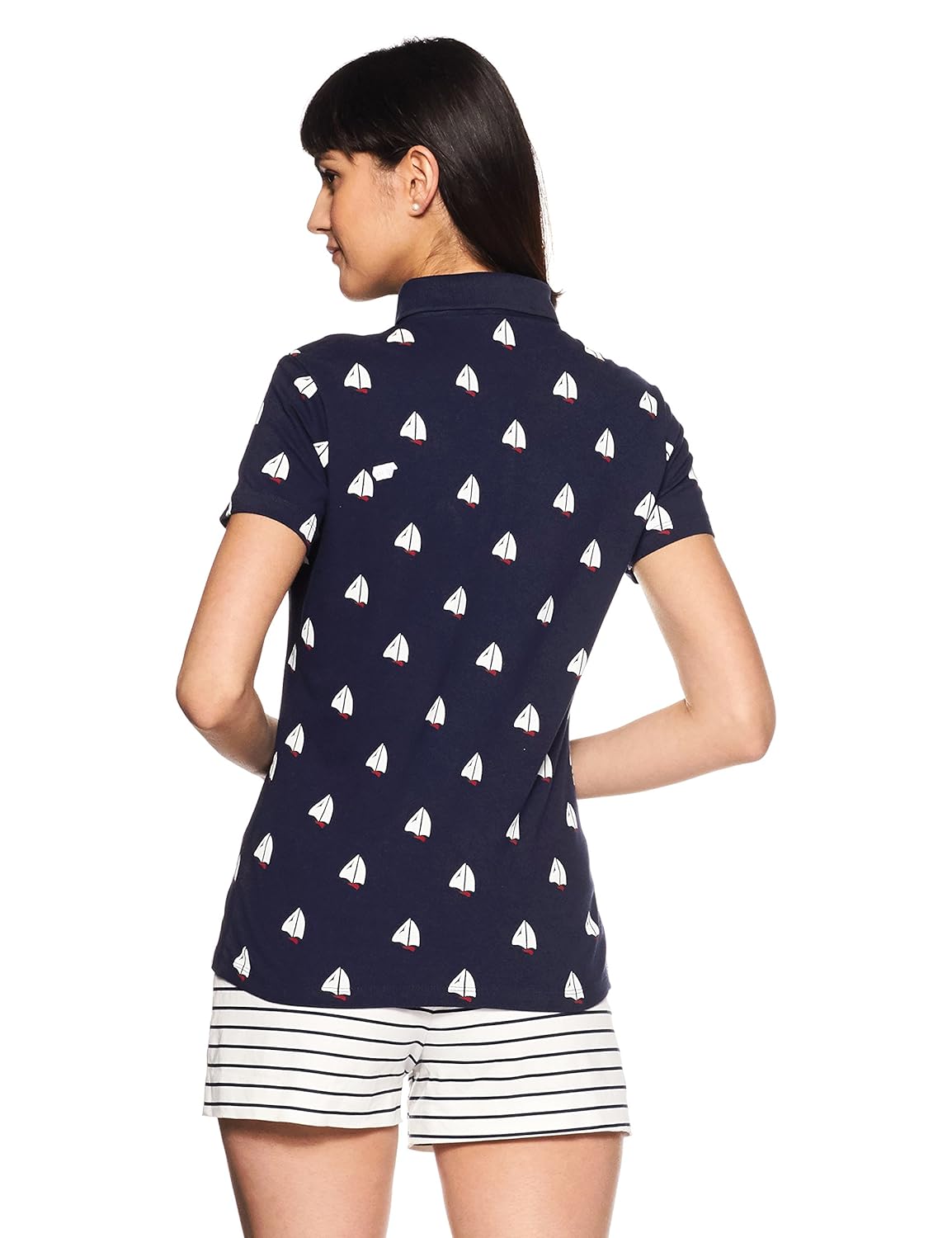 united colors of benetton women's regular fit polo