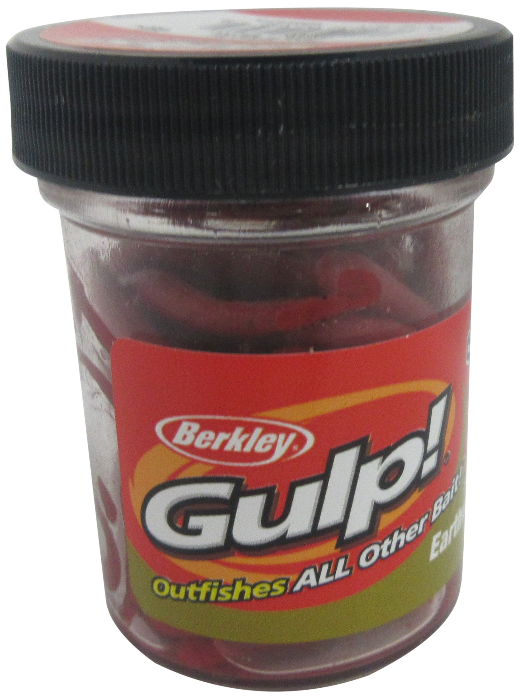 Berkley Gulp Extruded Earthworms, Red, One Pack 4 inch