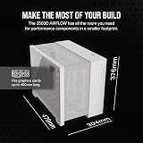 Corsair 2500D Airflow Small-Tower mATX Case Tempered Glass White view 6
