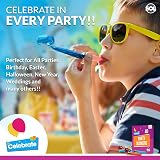 SOL 40pk Party Blowers Assorted Colours Kids Noise Makers view 7
